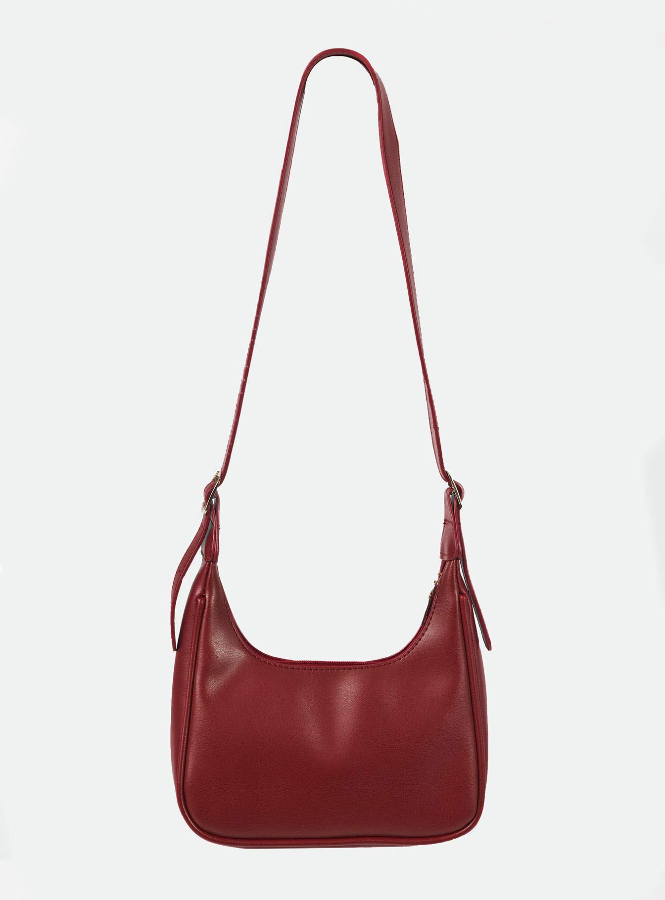 Maroon 2025 shoulder bag