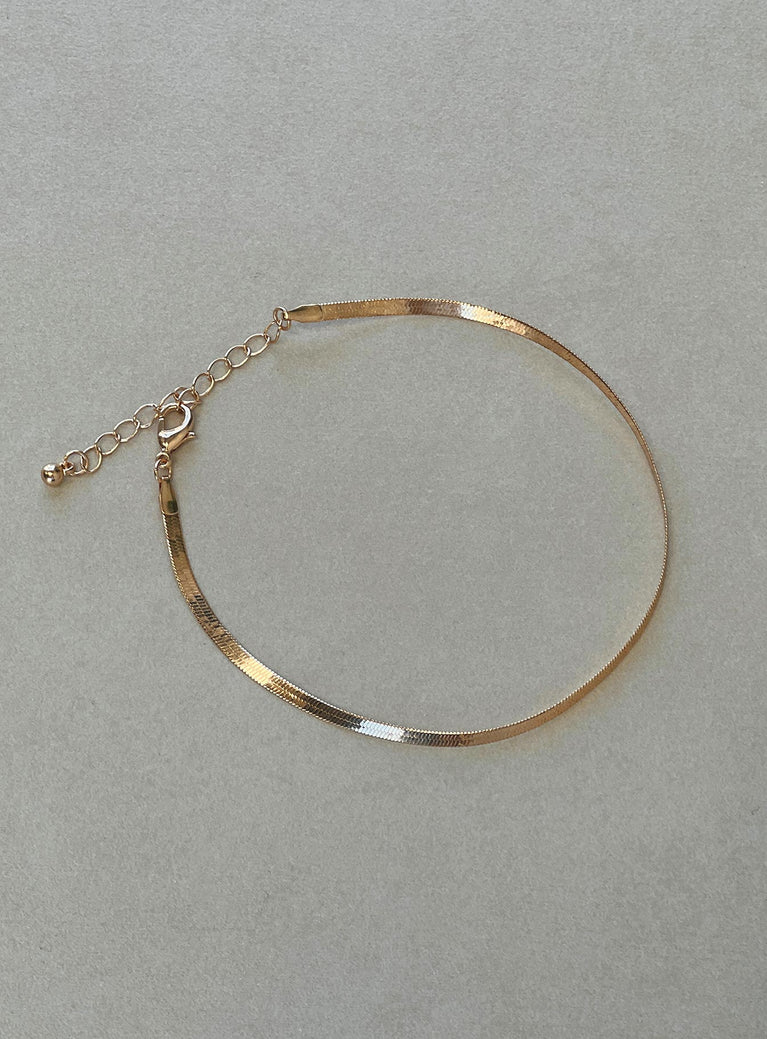 Maloney Anklet Gold