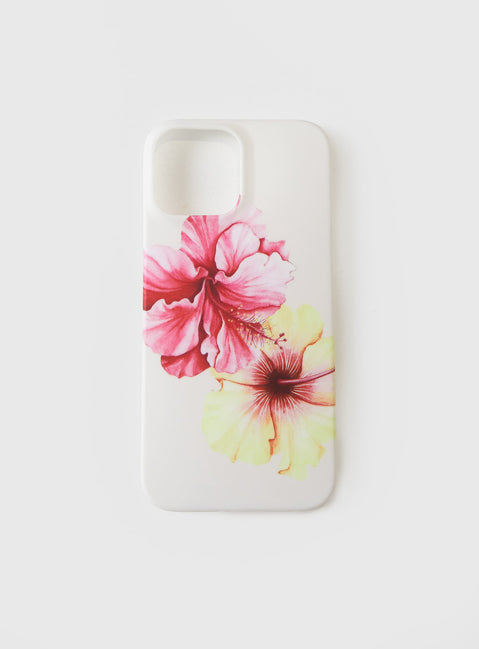 Hibiscus Heart iPhone Case | Pink | Womens Hibiscus Heart iPhone Case | Pink | Womens