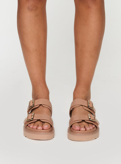 Ma Belle Sandals Tan