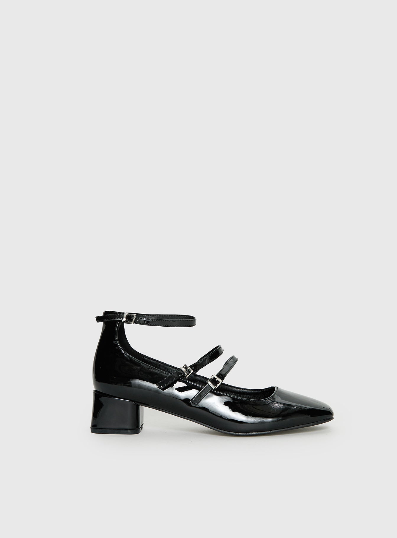 新品未使用 Mederu pot バレル Tall S マイカブラック Berta Heels Black Patent | Princess Polly