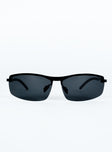Sunglasses Metal frame, silicone nose pads