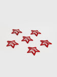 Starhaven Clip Set Red