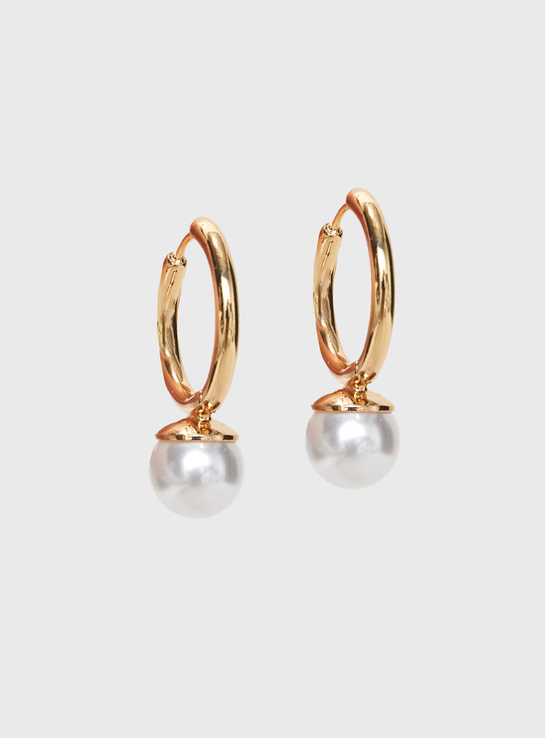 Good Nights Earrings Gold