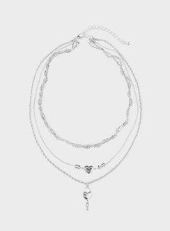 In The Moonlight Necklace Silver