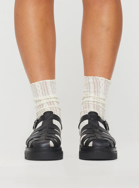 Ryland Sandals Black