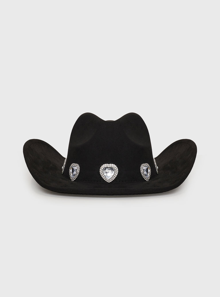 Paolio Cowboy Hat Black