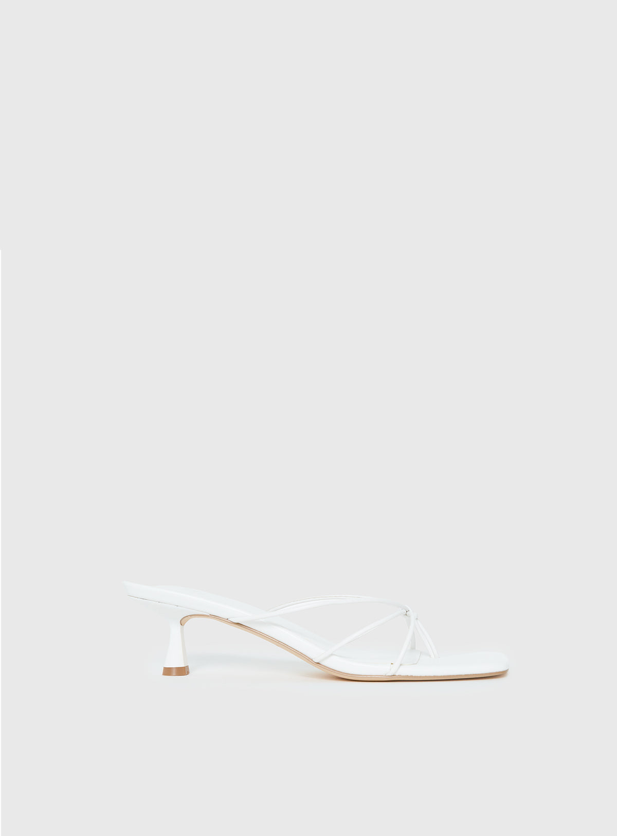 Avedon Heels White