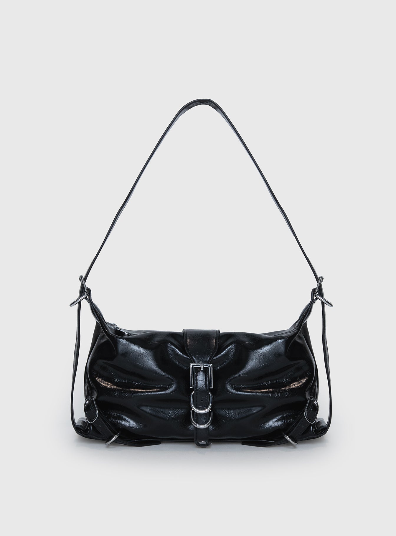 Anatolius Shoulder Bag Black | Princess Polly