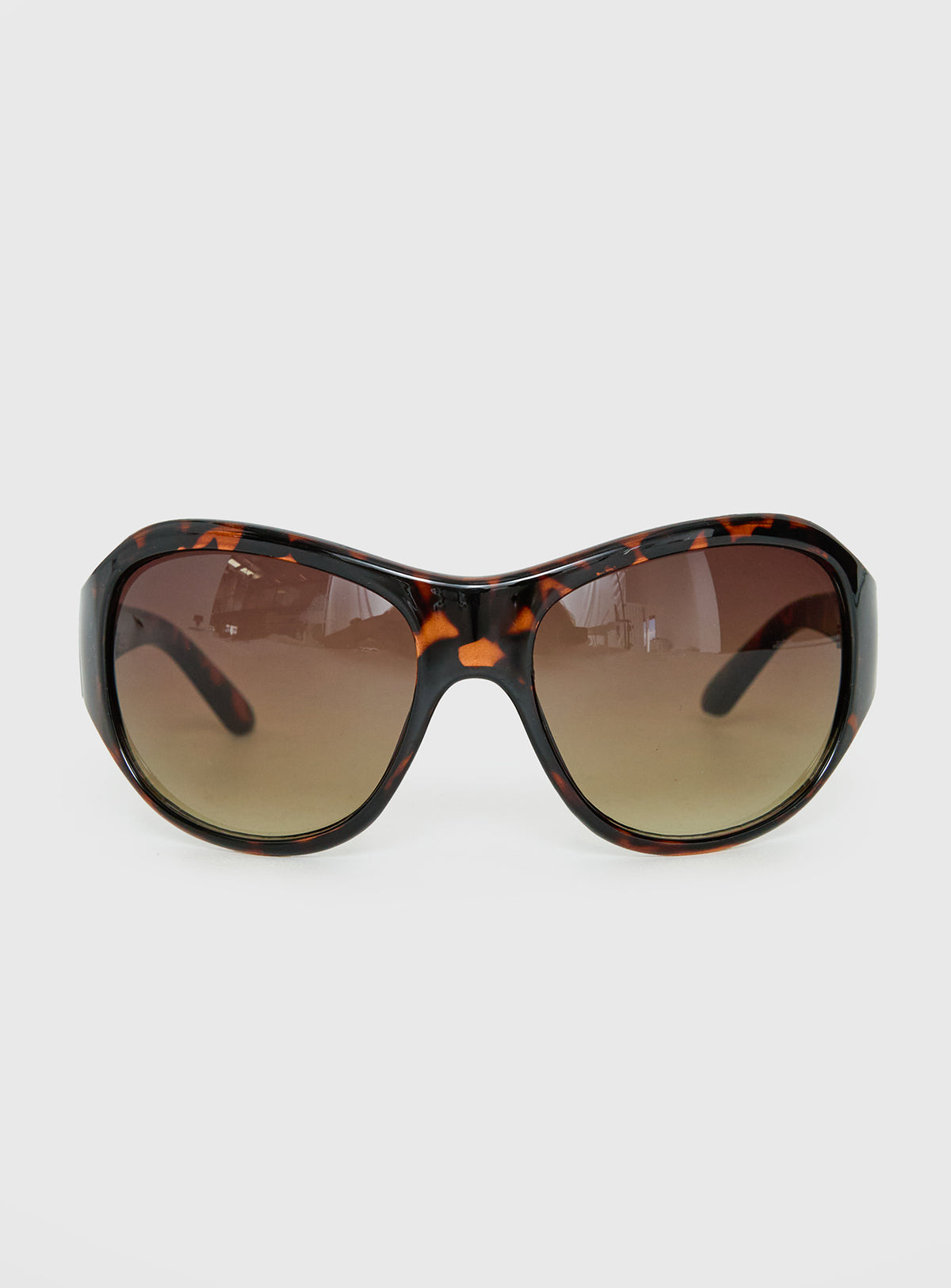 Everett Oversized Sunglasses Tort
