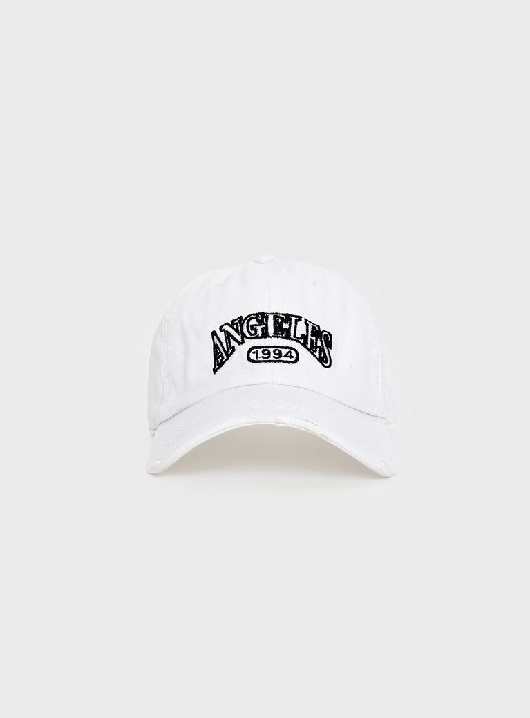 Dad cap  Graphic print, adjustable back strap 