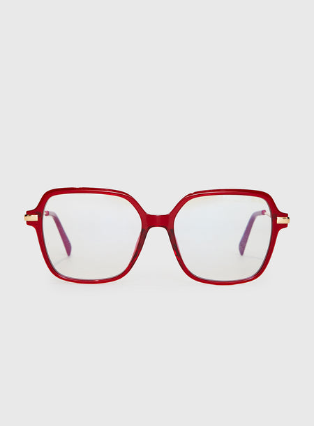 Nostalgic Glasses Red