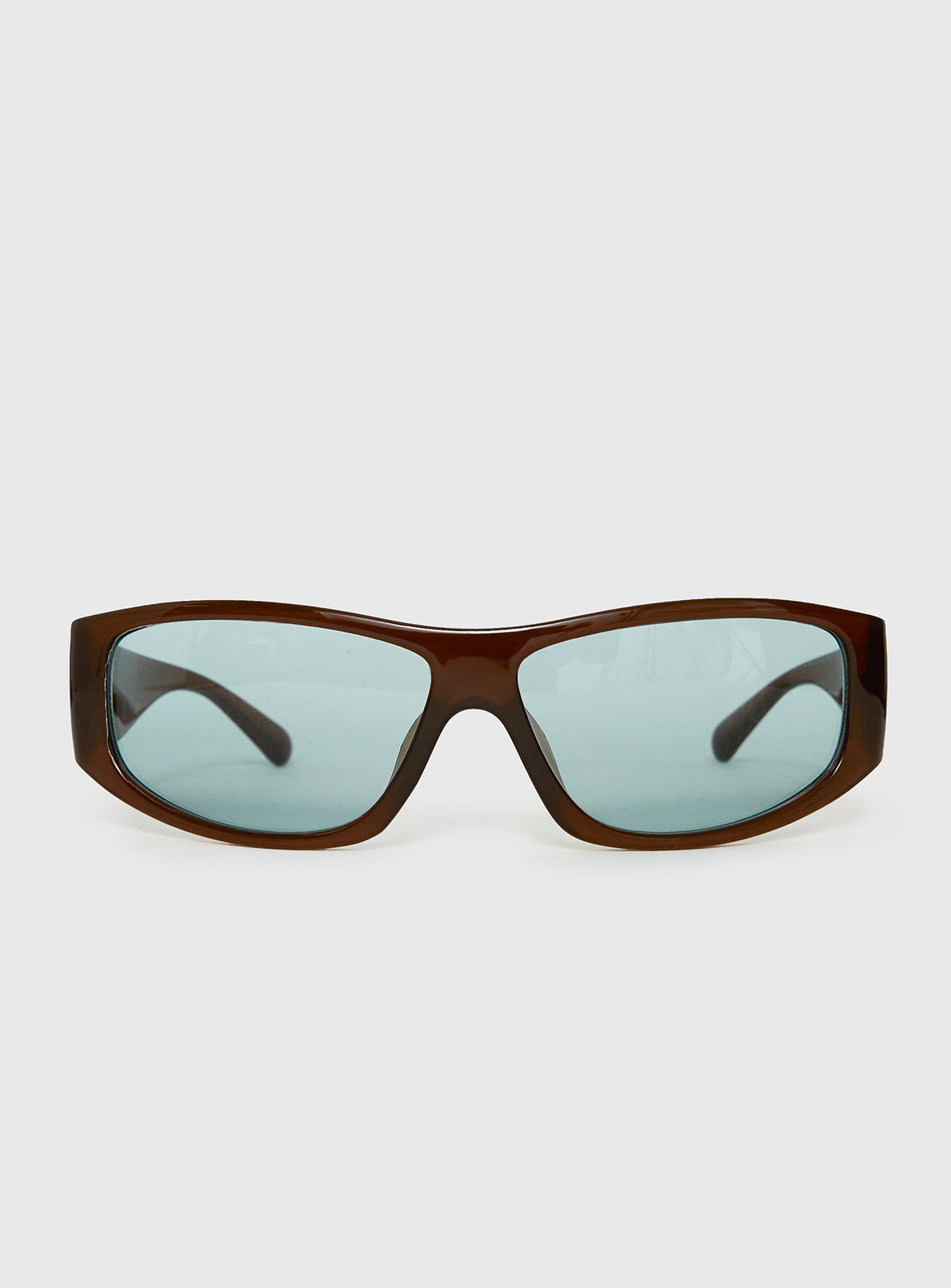 Odele Wraparound Sunglasses Tea / Blue