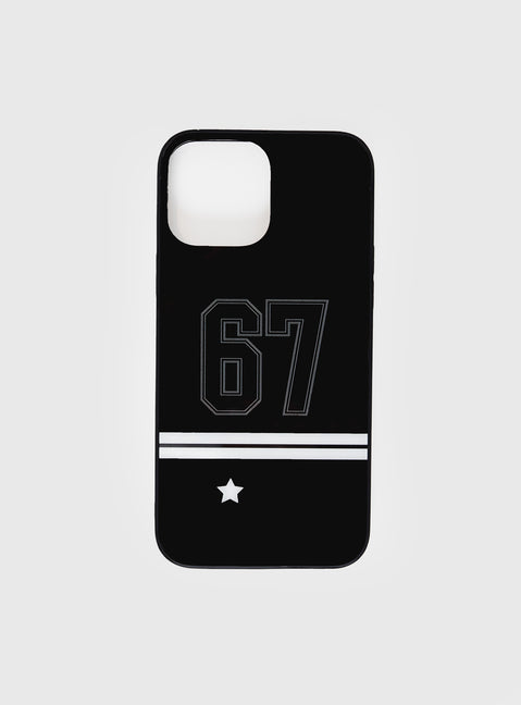 Momoa Iphone Case Black