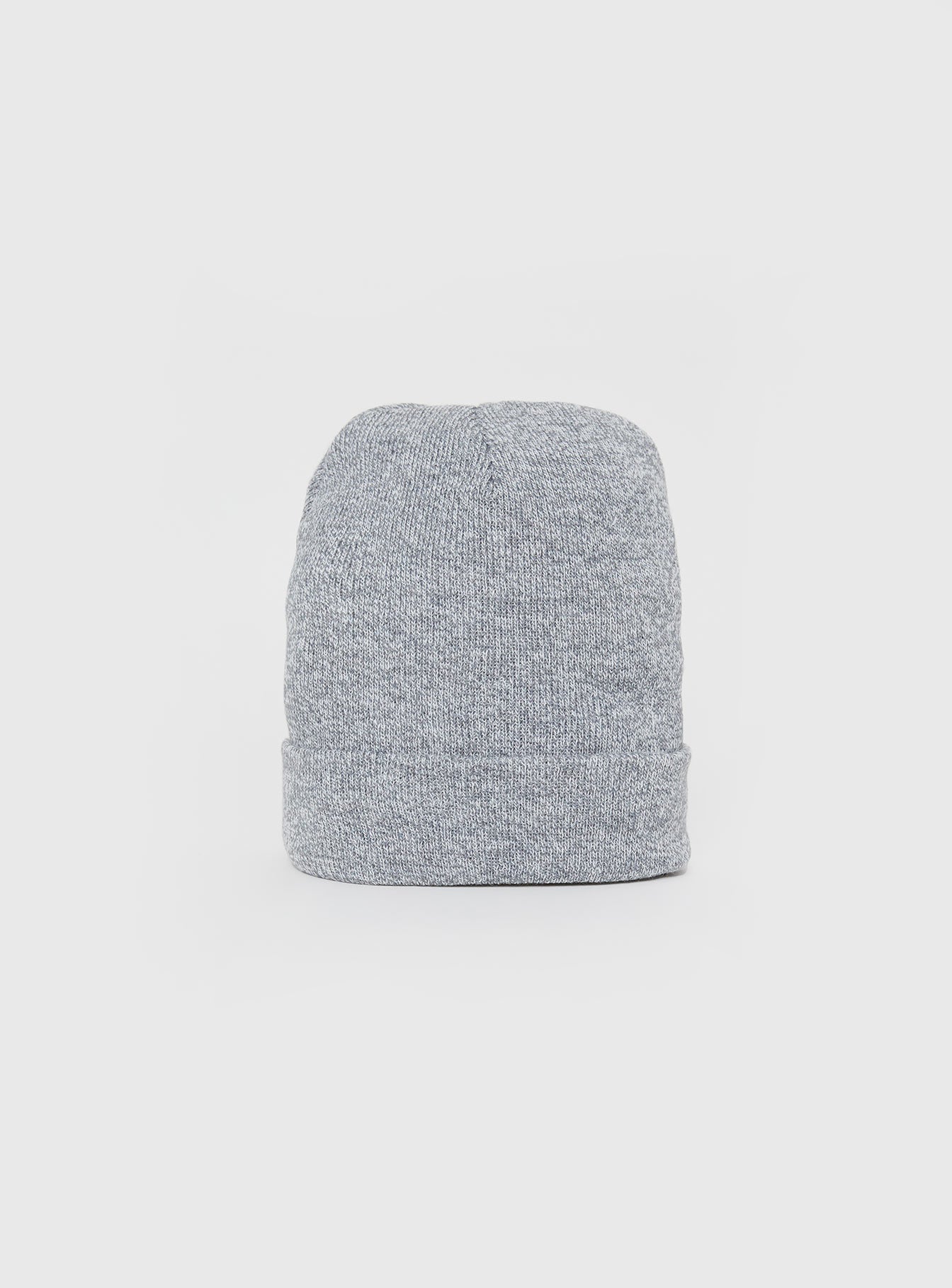 Knit beanie Foldable brim, thick knit material, double lined Good stretch 