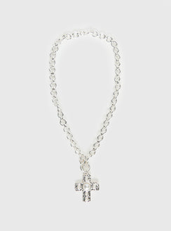 Putney Chunky Necklace Silver