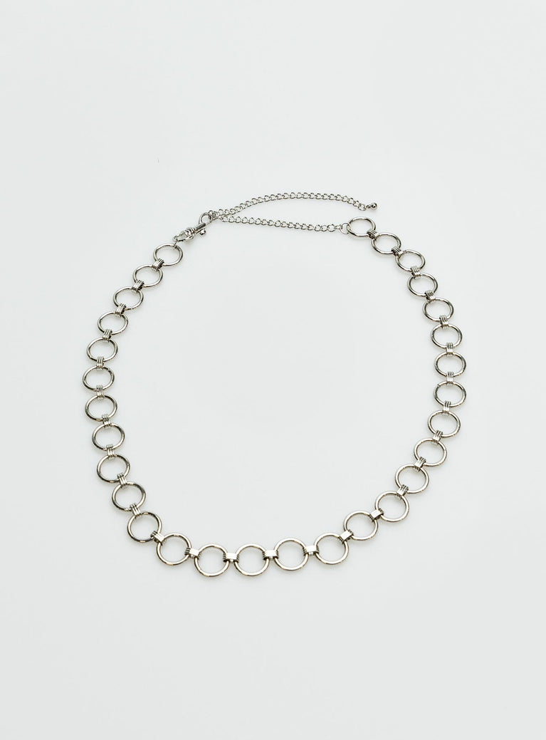 Beatriz Chain Belt Silver