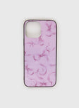 iPhone case Plastic clip on style, graphic print, lighweight