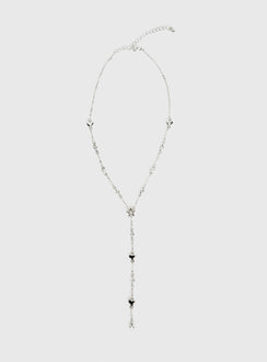 Sairah Y Necklace Silver