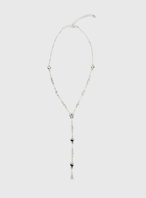 Sairah Y Necklace Silver