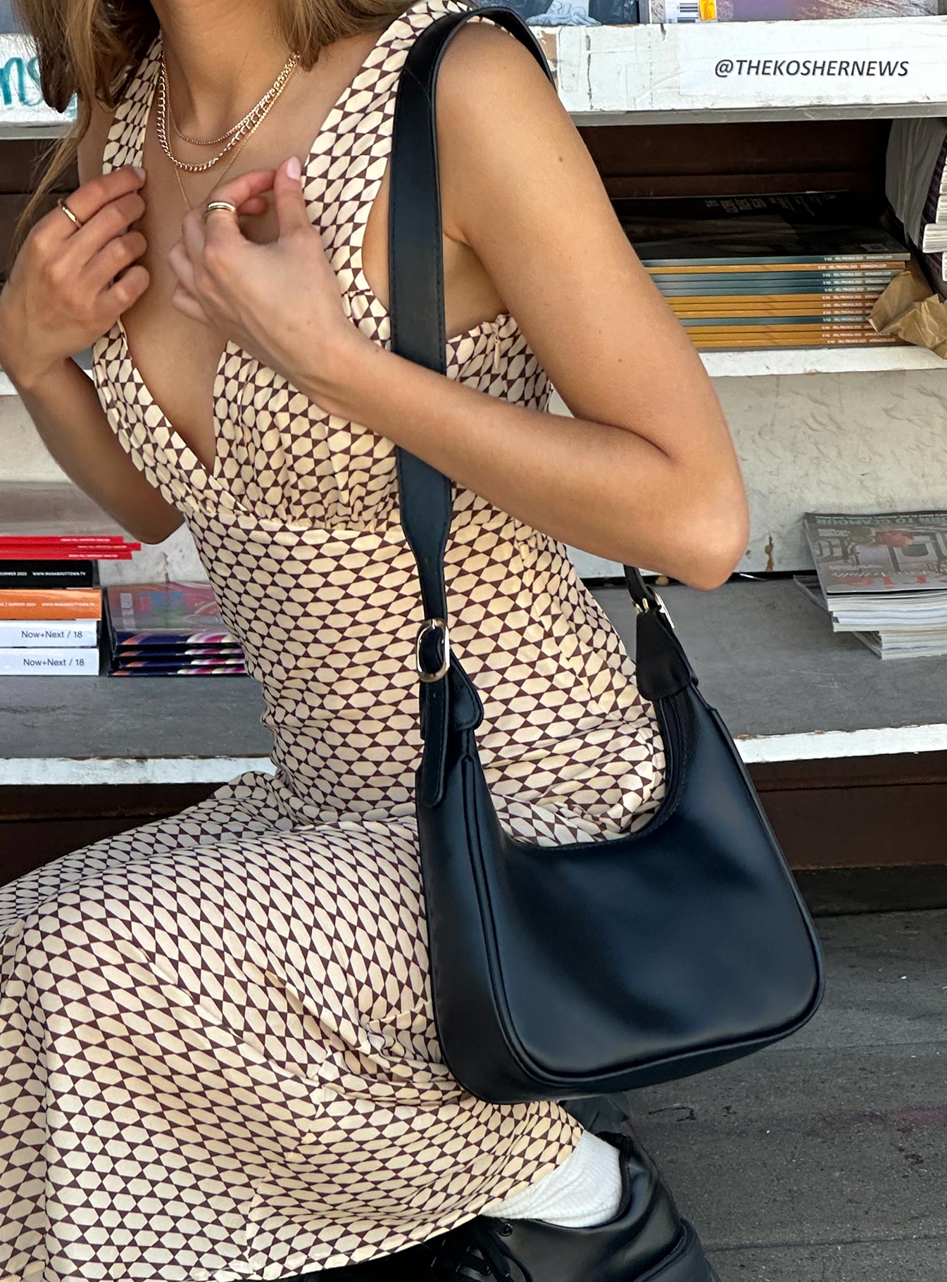 Ludo Shoulder Bag Black