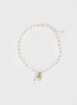 Rosarito Necklace Pearl