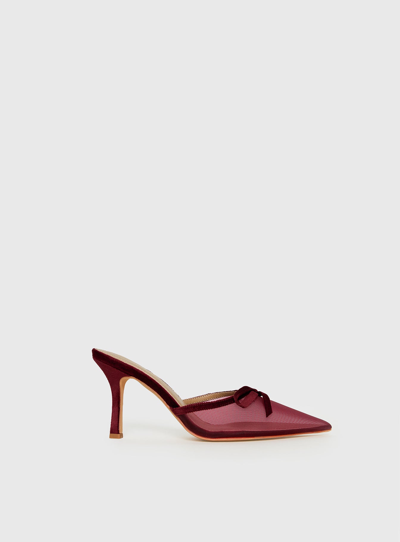 Lavon Pointed Toe Heels Red