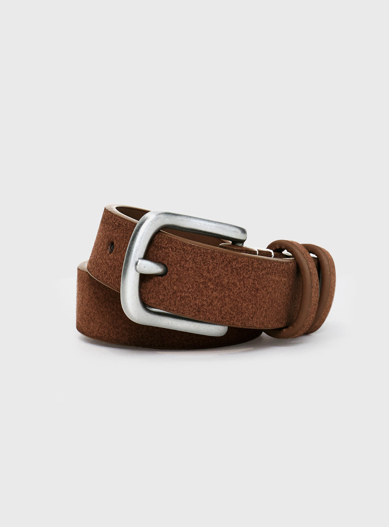 Riverside Drive Belt Brown