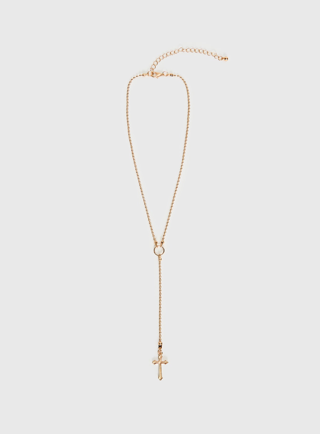 Arienne Y Necklace Gold