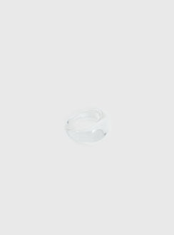 Addilyn Statement Ring Clear