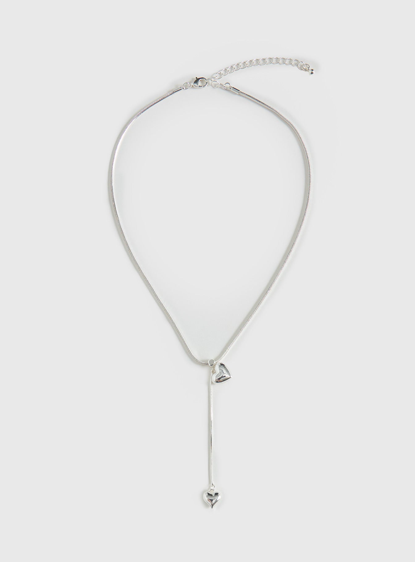 Consideration Necklace Silver