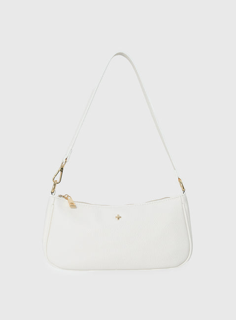 Peta & Jain Piper Bag White Pebble