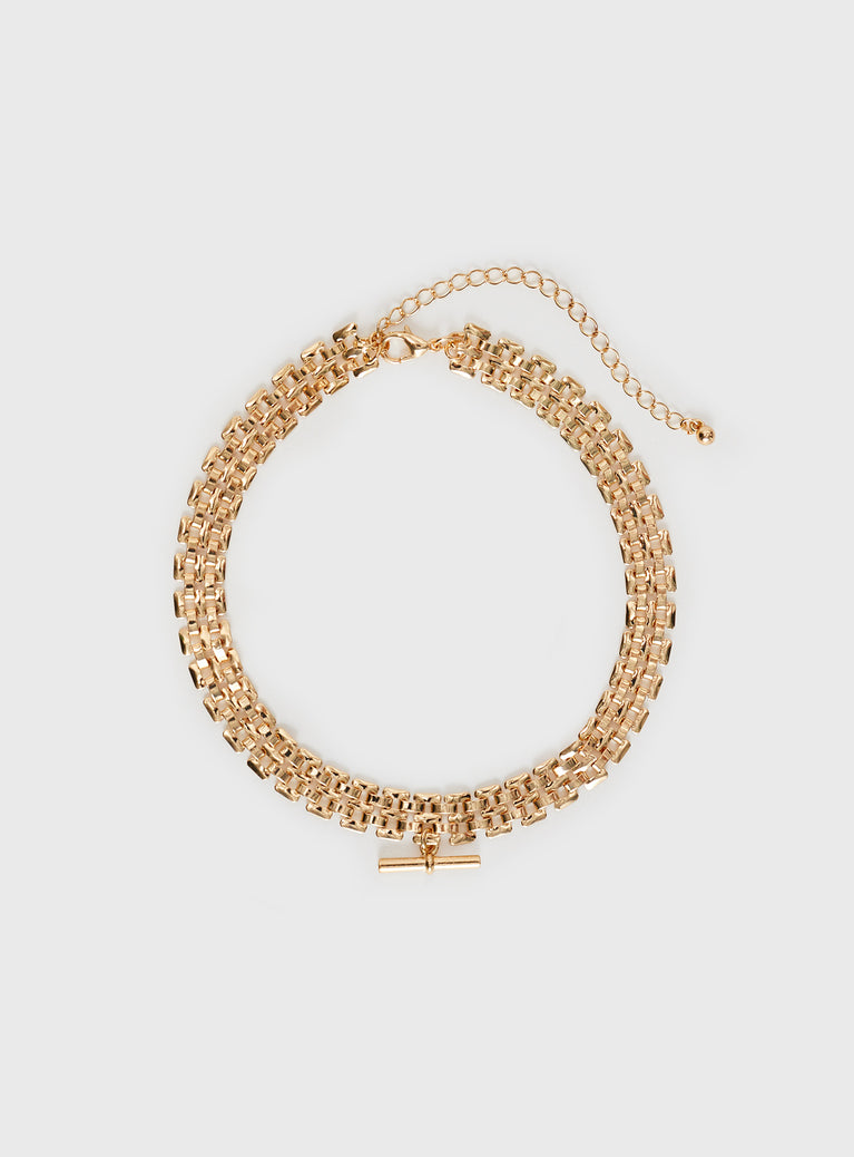 Travers Necklace Gold