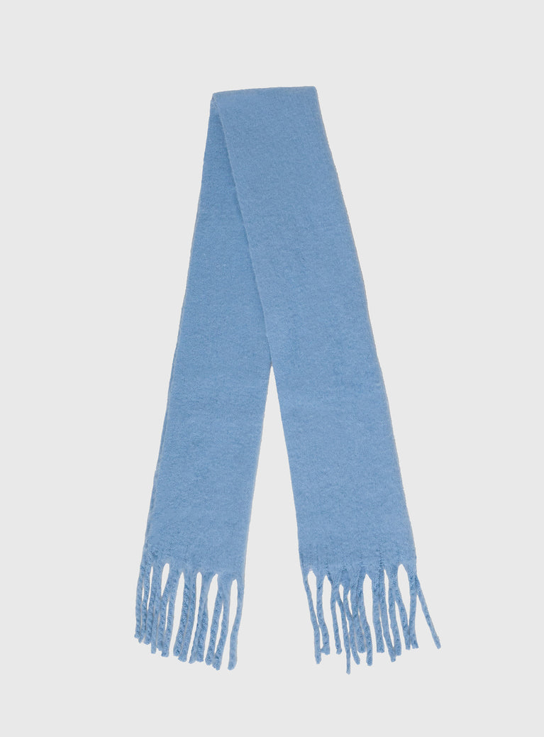 July Scarf Cornflower Blue