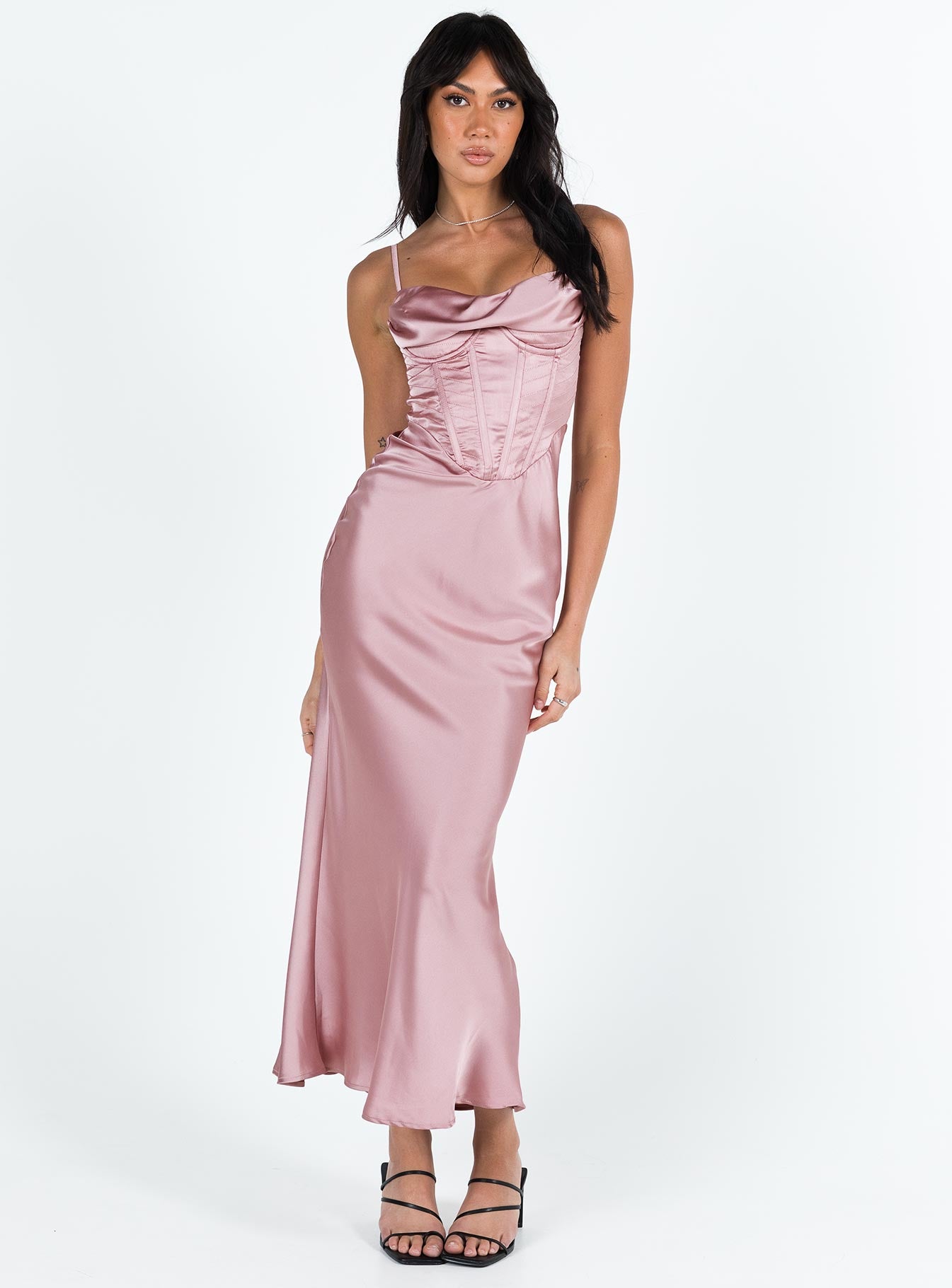 product Princess Polly Cowl Neck  Macrae Maxi Dress Mauve