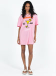 product Princess Polly V-Neck  Margarita Shirt Dress Pink