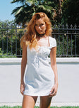 Andee Mini Dress White
