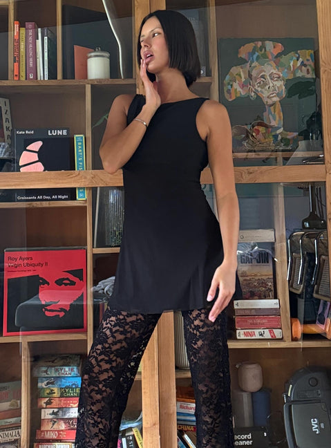 Lukea Sleeveless Mini Dress Black | Princess Polly Lukea Sleeveless Mini Dress Black | Princess Polly