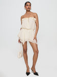 Soul Survivor Playsuit Cream