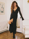 Rosalia Maxi Dress Black