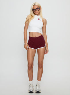 Harvard Belle Tank Top White