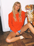 Larissa Sweater Orange Princess Polly  regular 