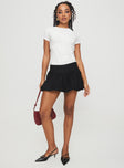 product Mersale Bubble Hem Mini Skirt Black Princess Polly  Mini Skirts 