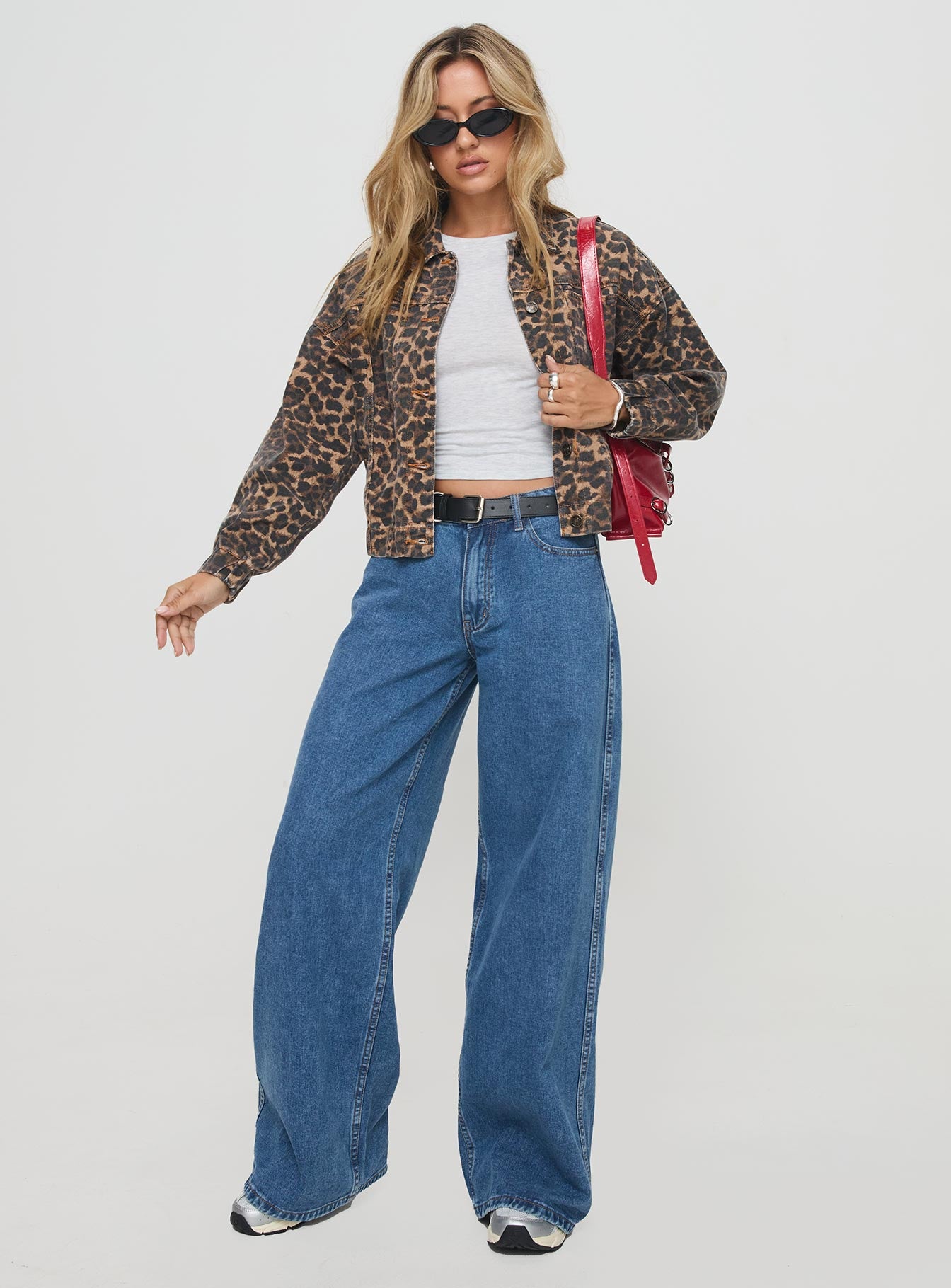 Carmela Jacket Leopard | Princess Polly