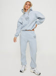 Aspen Ski Club Hooded Sweatshirt Blue / Navy Princess Polly  regular 