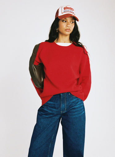Ryanna Sweater Red
