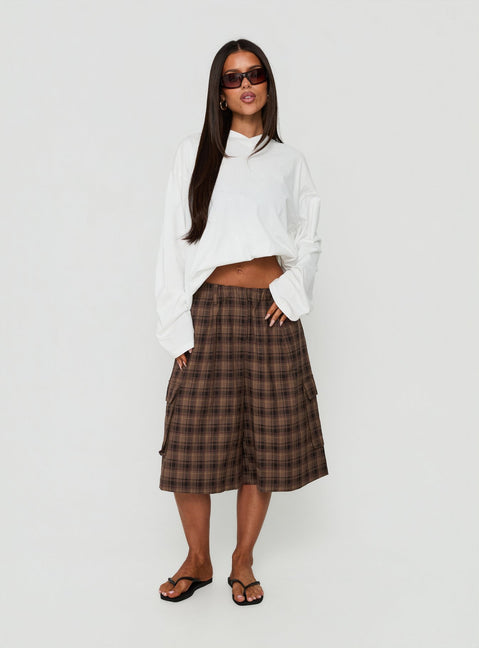 Settle Down Long Sleeve V Neck Top White