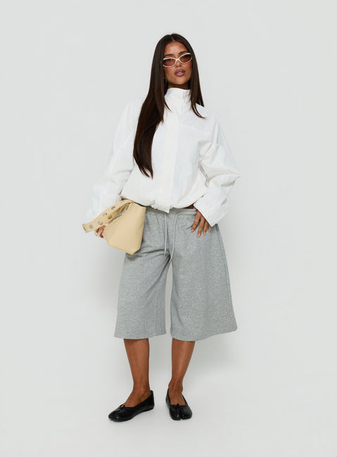 Shoreline Windbreaker Jacket White