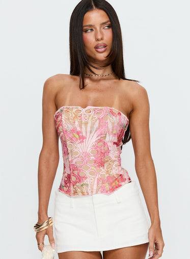 Pink Corset Tops | Princess Polly