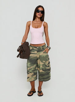 Kasper Cinched Tank Top Marshmallow Pink